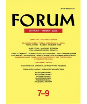 Forum, srpanj-rujan 2022. 