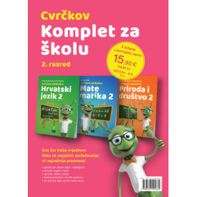 Cvrčkov komplet za školu 2.razred