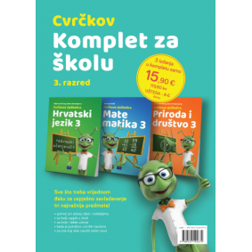 Cvrčkov komplet za školu 3.razred