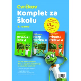 Cvrčkov komplet za školu 4.razred