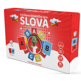 Cvrčkova didaktička igra: Slova