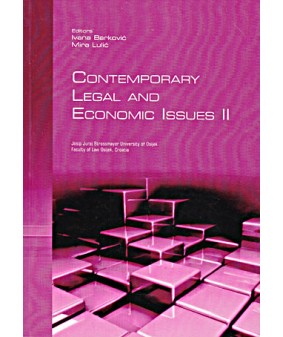 Contemporary Legal and Economic Issues II