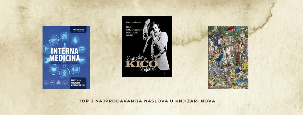 Top 3 najprodavanija naslova